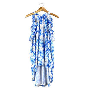 Women's Plaid and Floral Cato Blouse 22/24W